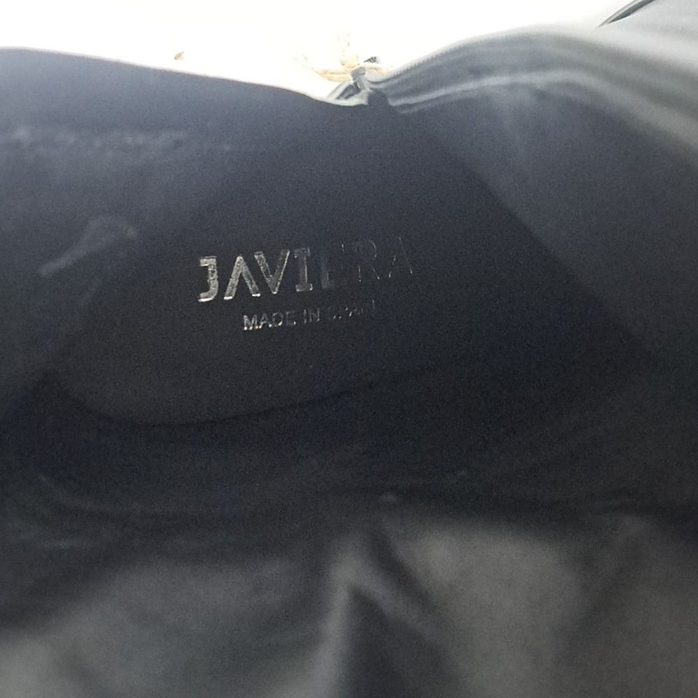New Javiera Spain Black leather boot size 9 High Heel - Picture 9 of 9